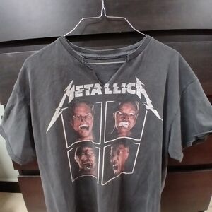 2018 World Tour Metallica T-shirt With Mods